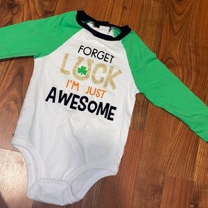 St Patrick’s day onesie